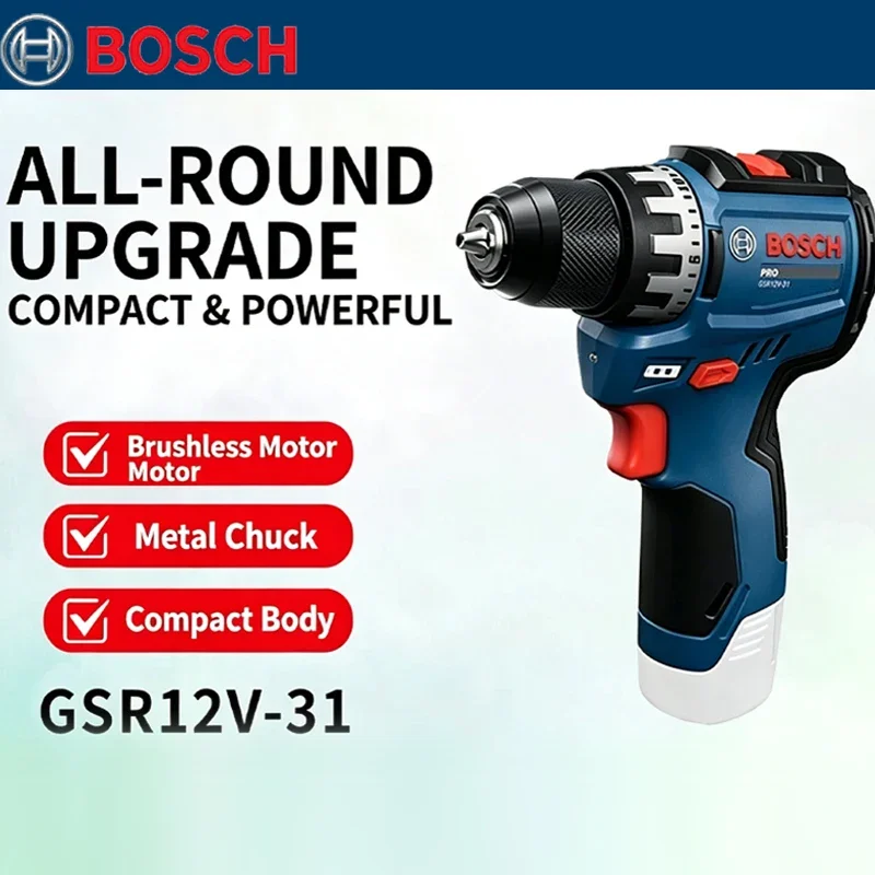 Home Appliances - Wiertarka elektryczna Bosch GSR 12V-31 bezszczotkowa,