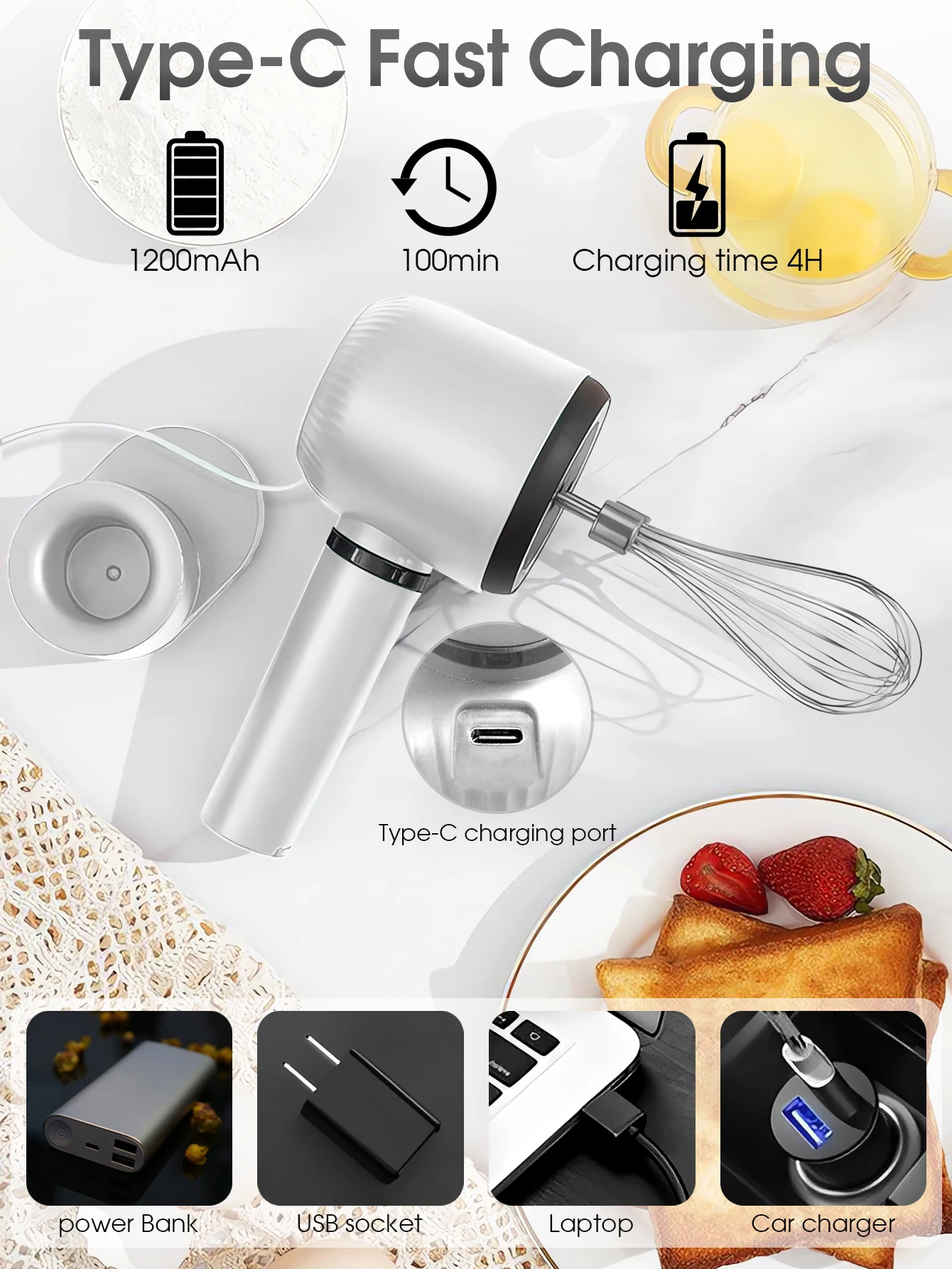 Przenośny blender mikser narzę – Immersion Hand Blender Set recenzja i cena