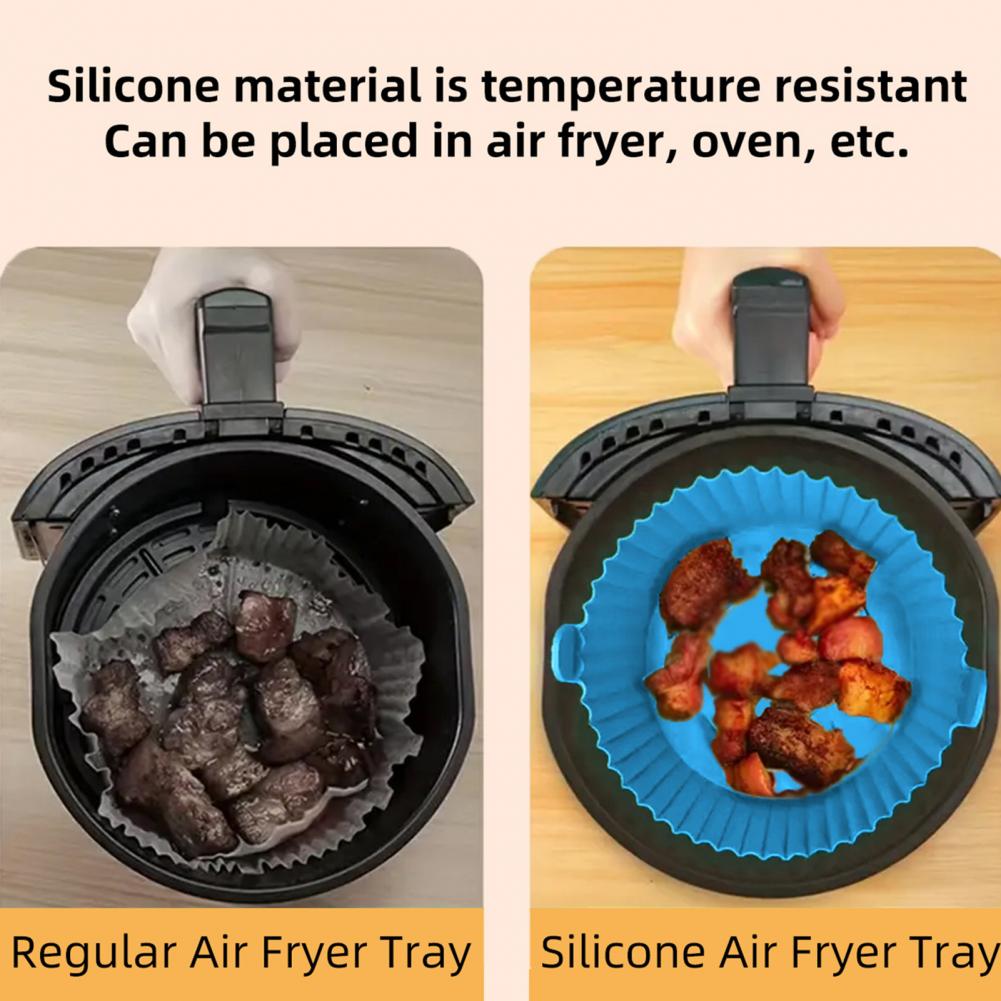 Silikonowy garnek do frytownic – Air Fryer Silicone Pot Liner recenzja i cena