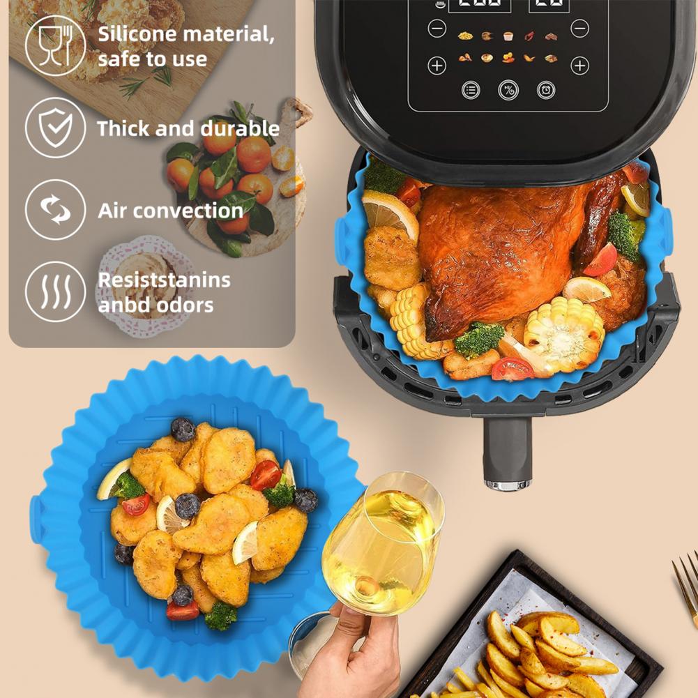 Silikonowy garnek do frytownic – Air Fryer Silicone Pot Liner recenzja i cena