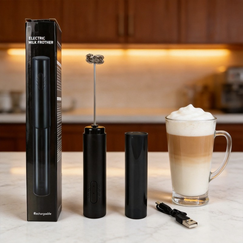 Elektryczny spieniacz do mleka – Portable Blender Usb Rechargeable recenzja i cena