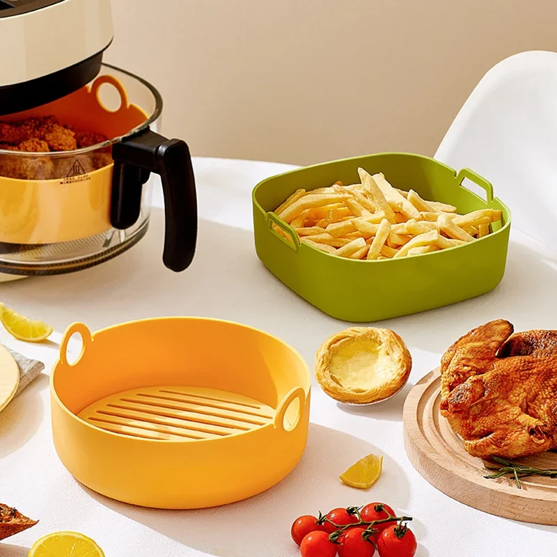 Okrągłe wkładki do frytownicy  – Air Fryer Silicone Pot Liner recenzja i cena