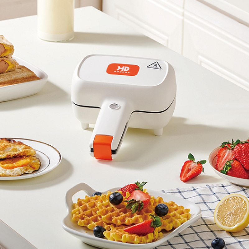 500W Mini Elektryczna Maszyna  – Mini Waffle Maker Machine recenzja i cena