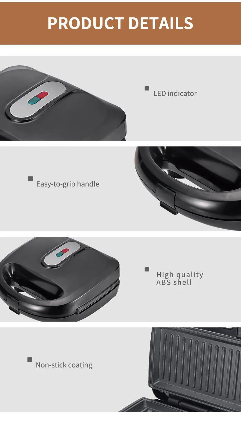 Urządzenia domowe 220/110V 10  – Mini Waffle Maker Machine recenzja i cena